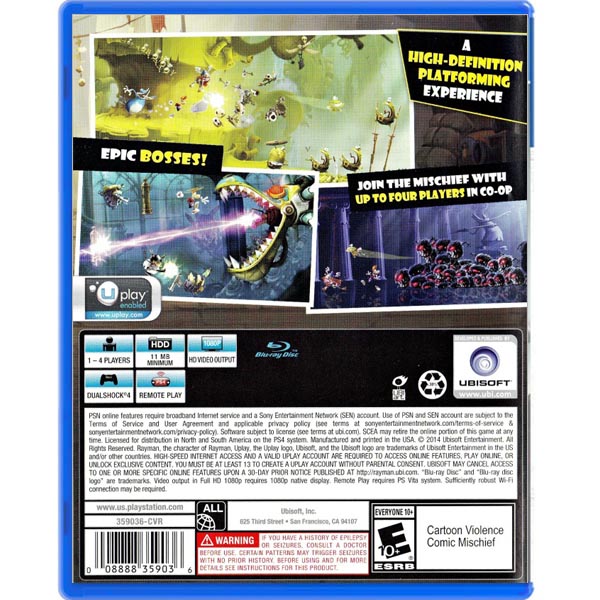 rayman legends uplay rayman legends uplay