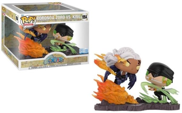 Funko POP ONE PIECE MOMENT ZORO VS KING ESPECIAL 1954