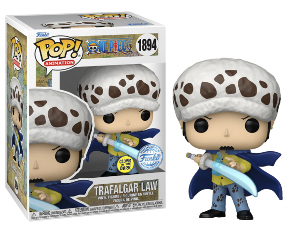 Funko POP ONE PIECE TRAFALGAR LAW 1894 GLOW ESPECIAL